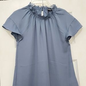 Express Dusty Blue XXS Blouse
